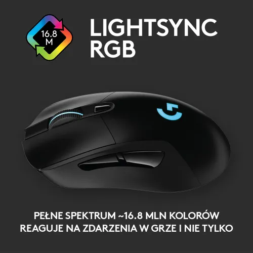 Myszka gamingowa Logitech G703 Hero