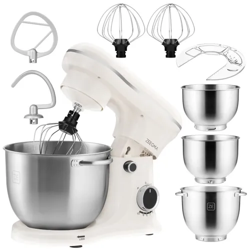 Robot kuchenny planetarny ZEEGMA Planeet Trio Kremowy 1500W