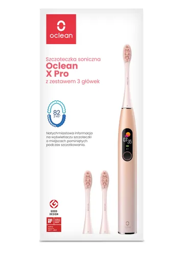 Звуковая щетка Oclean X Pro + 3 насадки