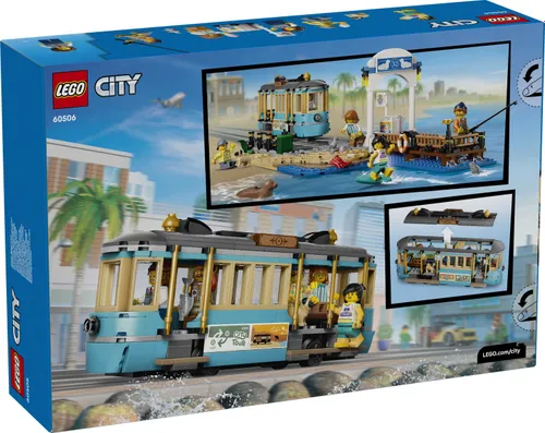 LEGO City 60506 Tramwaj przy plaży, zestaw klocków 7+
