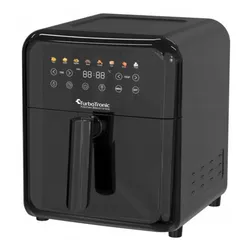 Air Fryer Frytkownica beztłuszczowa TURBOTRONIC TT-AF190 Czarny 6l 8 automatycznych programów