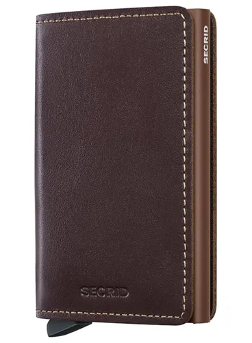 Mały portfel RFID Slimwallet Secrid Original - chocolate