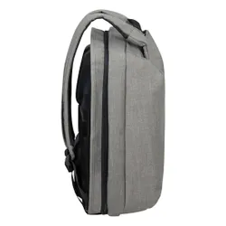 Противоугонный рюкзак Samsonite Securipak 15,6" расширяемый-cool grey