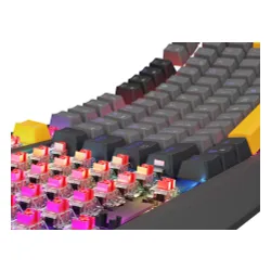 Klawiatura mechaniczna Genesis Thor 230 TKL US RGB Outemu Red Szary