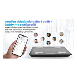 Waga łazienkowa EXTRALINK Plus+
