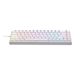 Klawiatura mechaniczna Ajazz NK68 Red Switch Biały