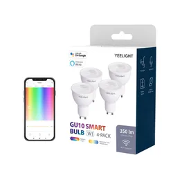 Inteligentna żarówka LED YEELIGHT YLDP004-A 5W GU10 Wi-Fi (4 szt.)