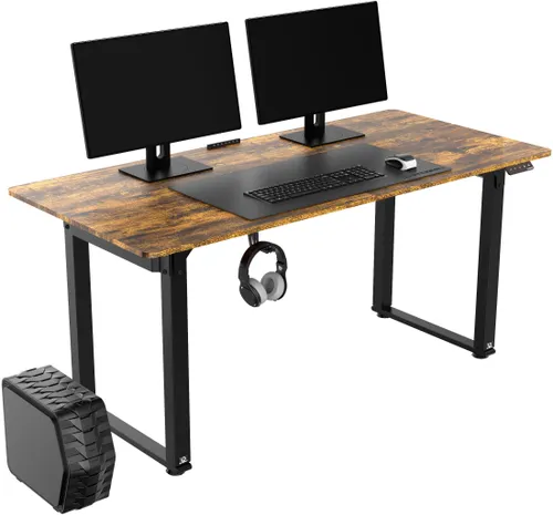 Biurko gamingowe ULTRADESK Uplift Brązowy