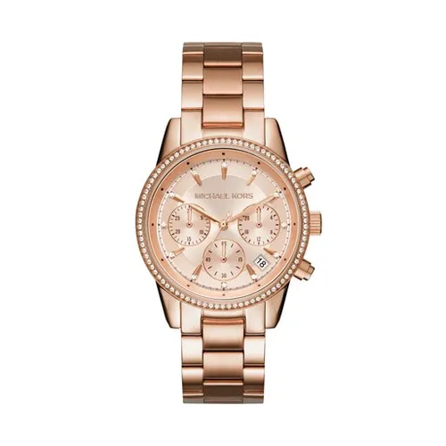 Michael Kors Ritz Mk6357 Rose Gold / Gül Altın Saati