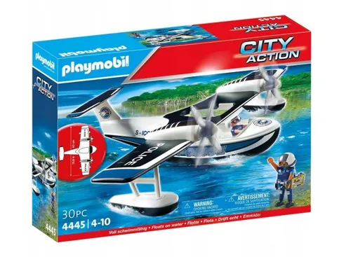 Playmobil City Набор фигурок 4445 Полицейский водный транспорт