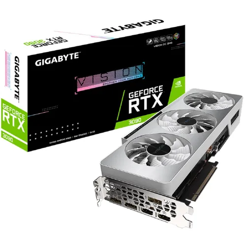 Karta graficzna AORUS GeForce RTX 3090 Vision OC 24GB