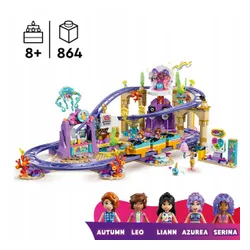 LEGO FRIENDS 42703 Syrenkowa kolejka górska, zestaw klocków dla dzieci +8