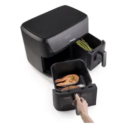 Air Fryer Frytkownica beztłuszczowa HISENSE HAF2700DCD 11l z podwójnym koszem 8 automatycznych programów