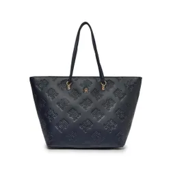 Сумка Tommy Hilfiger Th Refined Tote Mono Handbag AW0AW15726 Navy Blue