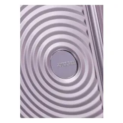 Walizka mała American Tourister Soundbox Alu - stormy lilac