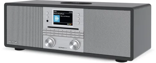 Radioodbiornik TechniSat DigitRadio 650 Radio FM DAB+ Internetowe Bluetooth Czarno-srebrny