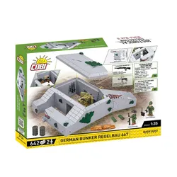 Cobi Klocki Klocki German Bunker Regelbau 667 642 klocki