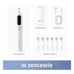 Szczoteczka soniczna DREAME F02 Pro Set Biały