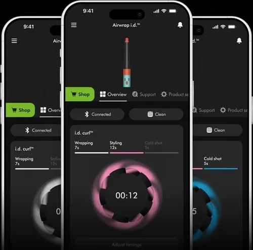 Suszarko-lokówka DYSON Airwrap I.D. Curly+Coily Bursztynowy-jedwab 1300 W