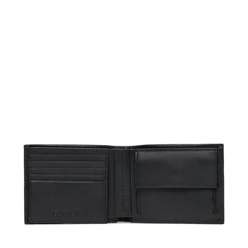 Большой мужской кошелек Calvin Klein Warmth Trifold 10cc с монетой L K50k507969 CK Black BAX