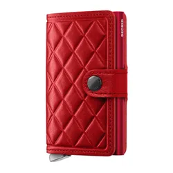 Portfel RFID Secrid Premium Miniwallet Emboss Diamond - red