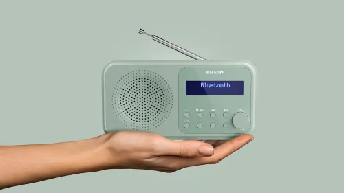 Radioodbiornik Sharp DR-P420(GN) Radio FM DAB+ Bluetooth Zielony