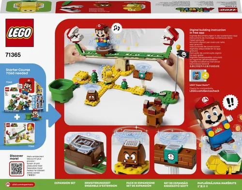 LEGO Super Mario Megazjeżdżalnia Piranha Plant - zestaw rozszerzający 71365