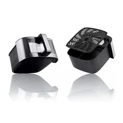 Air Fryer Frytkownica beztłuszczowa BERDSEN BD-656 9.1l 7 gotowych programów Srebrny