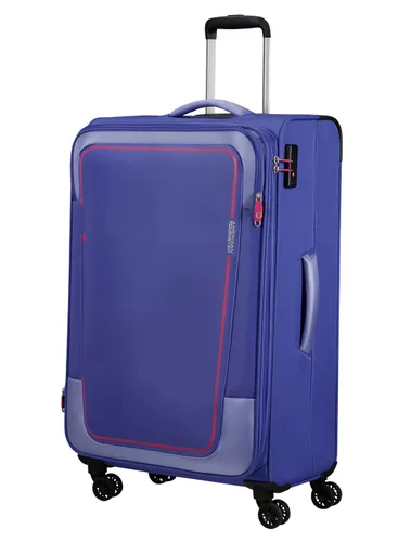 Walizka duża poszerzana American Tourister Pulsonic - soft lilac