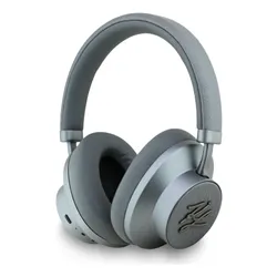 Słuchawki nauszne KARL LAGERFELD Grained Initials Bluetooth ANC Szary