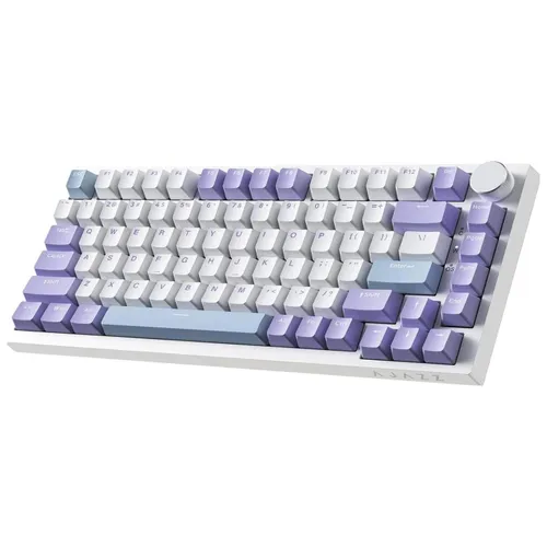 Klawiatura mechaniczna przewodowa Ajazz AK820 Sea Salt Switch biała