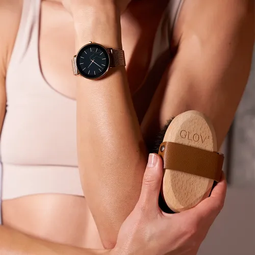 Smartwatch Maxcom FW73 Onyx Złoty + Glov