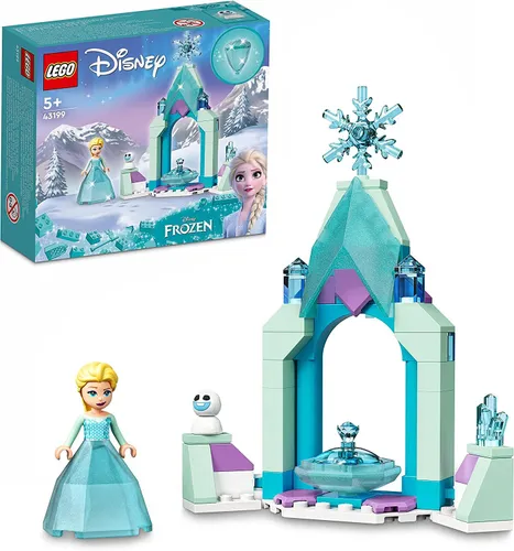 LEGO 43199 Disney Dziedziniec zamku Elsy