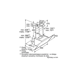 Вытяжка Bosch Dwk97jm20 Белый