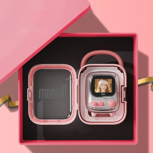 Głośnik mobilny DIVOOM Tivoo 2 Radio FM Różowy