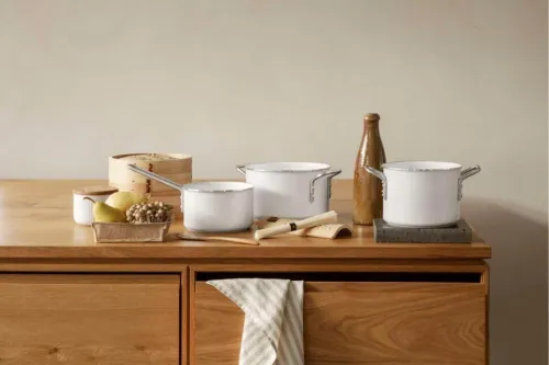 EVA TRIO White Line 3,8 l - garnek aluminiowy