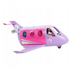 BARBIE LOTNICZA PRYZGODA SAMOLOT DLA LALEK + LALKA HCD49