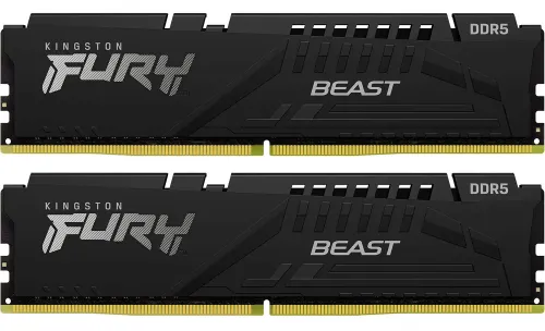 Pamięć RAM Kingston FURY Beast DDR5 64GB (2 x 32GB) 5600 CL40 Czarny