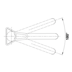 Bateria BLANCO Wega II 526980 Delikatny biały