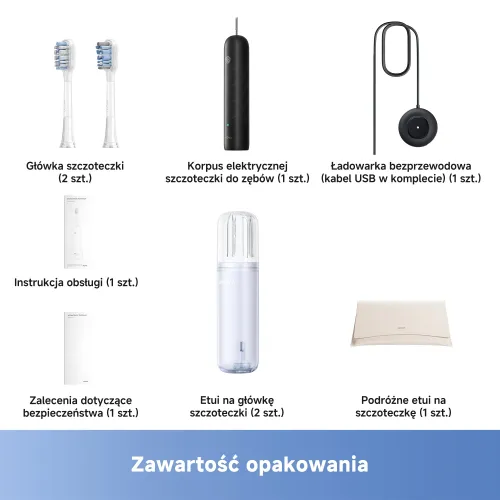 Szczoteczka soniczna DREAME Mova Fresh Pro Czarny
