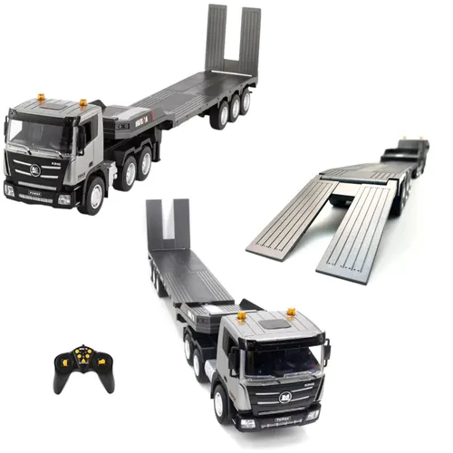 Zdalnie sterowany samochód COIL RC Auto ciężarowe na pilota laweta aku LED 1:18