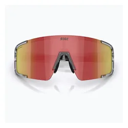 Okulary przeciwsłoneczne Bliz P003 transparent dark grey/brown red multi