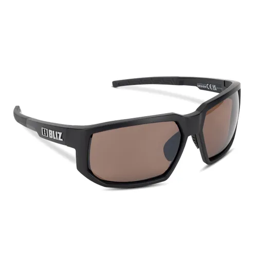 Okulary przeciwsłoneczne Bliz Arrow Polarized matt black/brown silver mirror