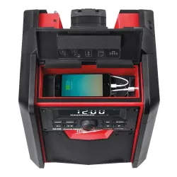 Bluetooth Radyo Milwaukee M18 RC-0 ile şarj cihazı