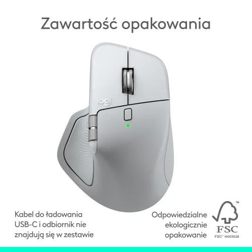 Myszka Logitech MX Master 4 dla Mac Szary