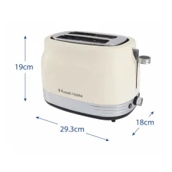 Toster Russell Hobbs 28650-56 Ruszt do bułek Rozmrażanie 930W