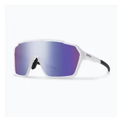 Okulary przeciwsłoneczne Smith Shift XL MAG white/chromapop violet mirror/clear