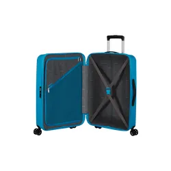 Средний чемодан American Tourister Rejoy 68 см - Azure Blue