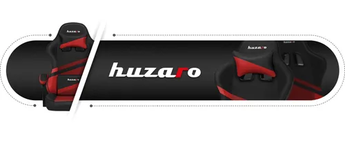 Fotel HUZARO Force 4.4 Czerwono-czarny