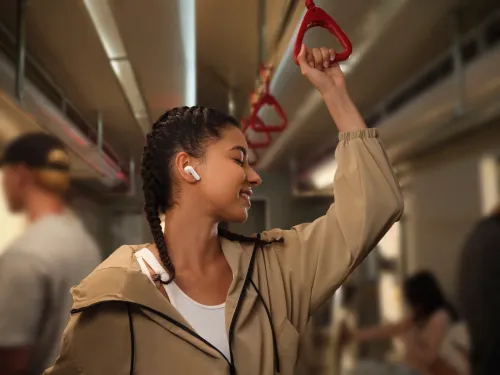 Słuchawki bezprzewodowe Huawei FreeBuds SE 4 ANC Dokanałowe Bluetooth 5.4 Biały